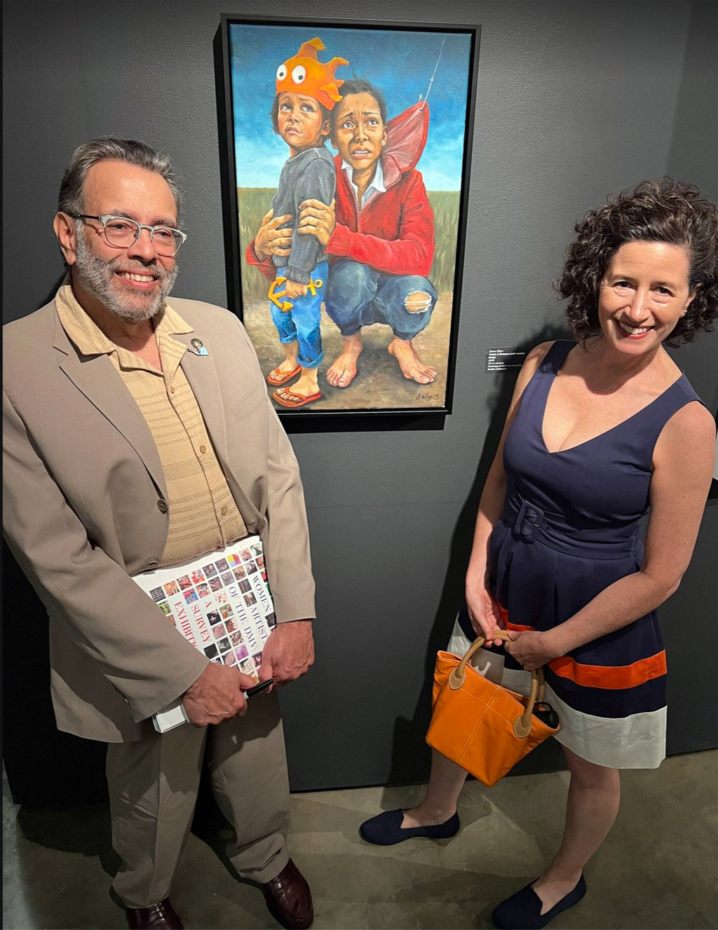 Work exhibited at the American University Art Museum, American University Museum, 2025