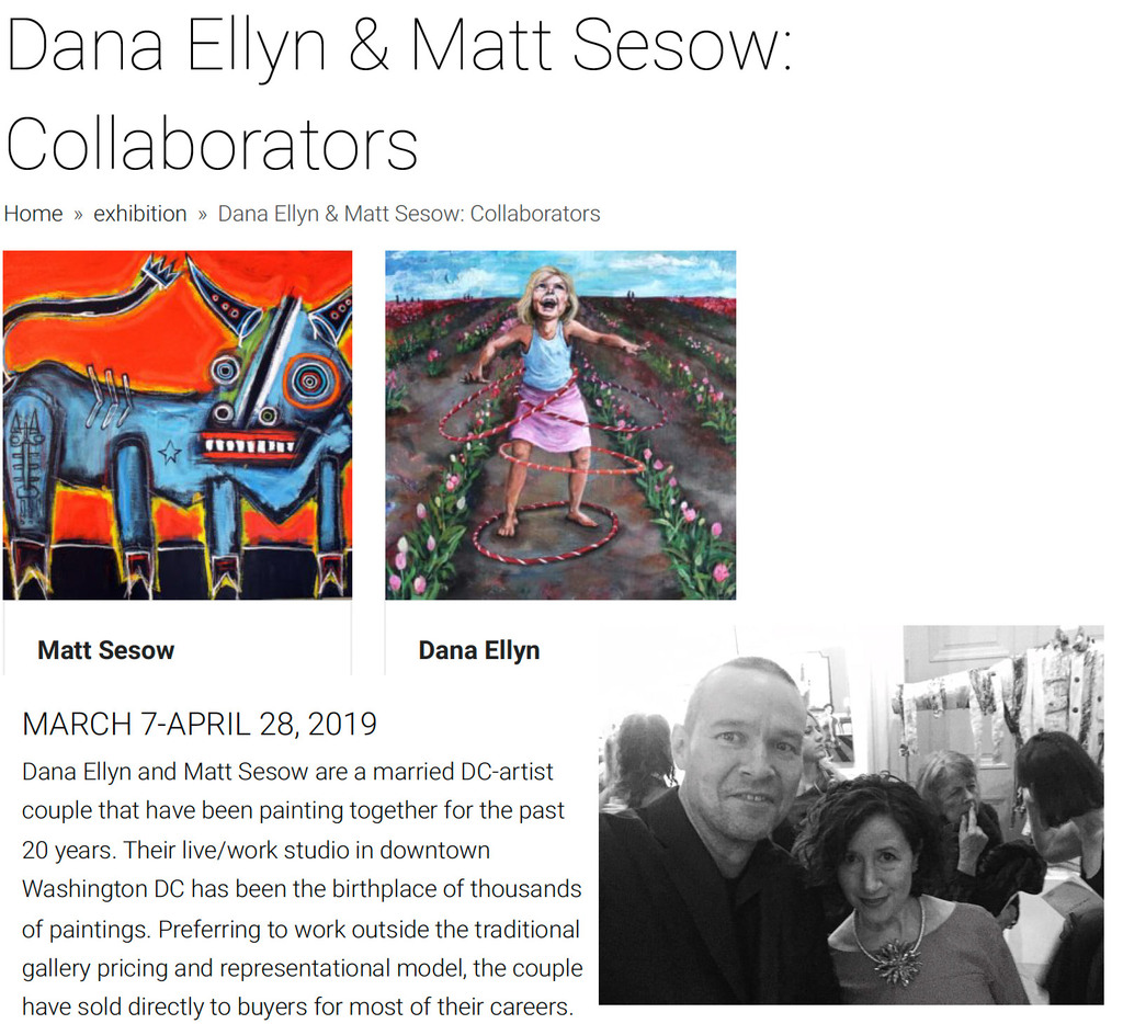 2019: Dana Ellyn exhibits, press, etc