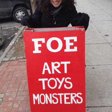 Ellyn & Sesow "Fun with Dick and Jane" exhibit at FOE Gallery in Northhampton, MA