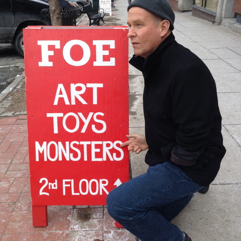 Ellyn & Sesow "Fun with Dick and Jane" exhibit at FOE Gallery in Northhampton, MA