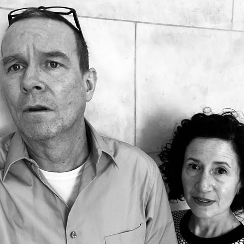 Matt Sesow and Dana Ellyn at the NY Public LIbrary