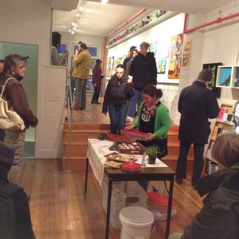 Ellyn & Sesow "Fun with Dick and Jane" exhibit at FOE Gallery in Northhampton, MA