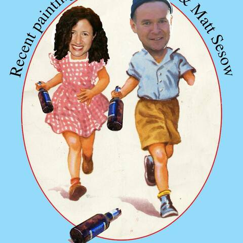 Ellyn & Sesow "Fun with Dick and Jane" exhibit at FOE Gallery in Northhampton, MA
