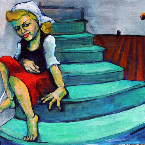 Ellyn and Sesow "Fairytales & Folklore" exhibit at AMP Art Market, Provincetown MA