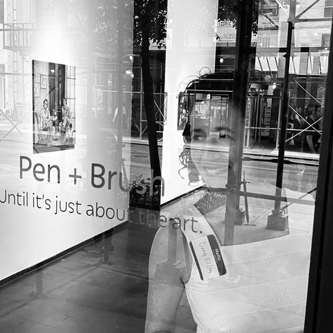 Dana Ellyn at Pen + Brush gallery in NYC