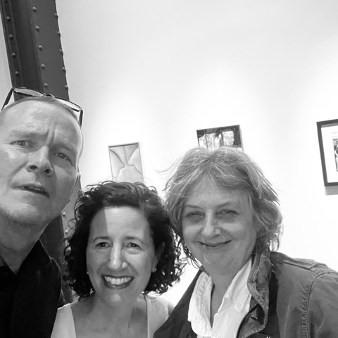Matt Sesow, Dana Ellyn and Patti Hudson at Pen + Brush in NYC