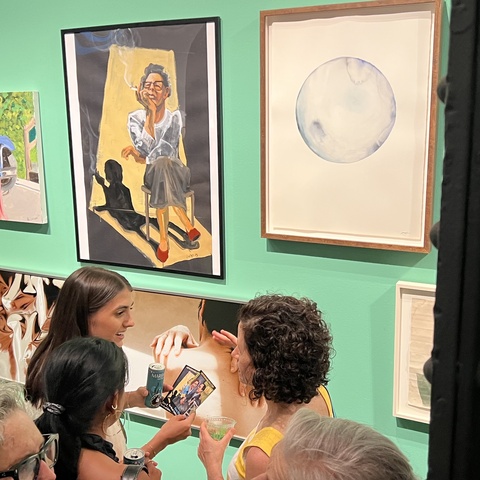 Betsy Carson, Nana Deleplanque, Dana Ellyn, Rebecca Foon, Diane Gorman, Patti Hudson, Jaclyn Jonet, Choro Leslie Meyers, Karen Sheinheit, Augusta Sagnelli, RBoots Shertzer, Jesse Paris Smith 