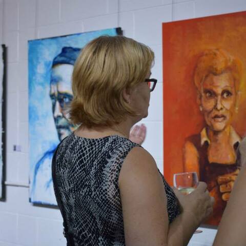 "All American Girl" - Dana Ellyn's exhibit at 19 Karen Gallery in Gold Coast, Australia