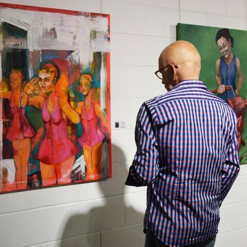 "All American Girl" - Dana Ellyn's exhibit at 19 Karen Gallery in Gold Coast, Australia