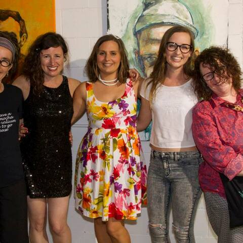 "All American Girl" - Dana Ellyn's exhibit at 19 Karen Gallery in Gold Coast, Australia