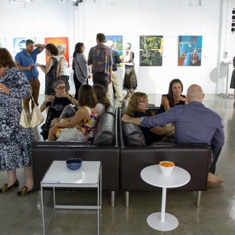 "All American Girl" - Dana Ellyn's exhibit at 19 Karen Gallery in Gold Coast, Australia