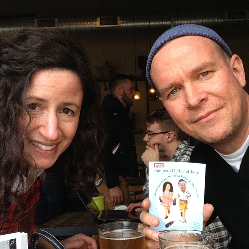Dana Ellyn & Matt Sesow explore Northhampton, MA before and after their exhibit.