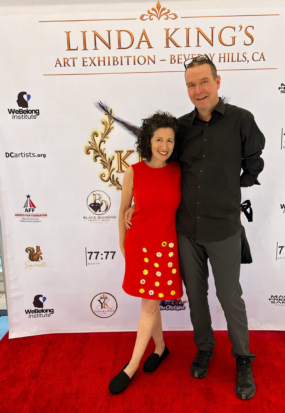 Los Angeles opening of Linda King/Bukowski exhibit
